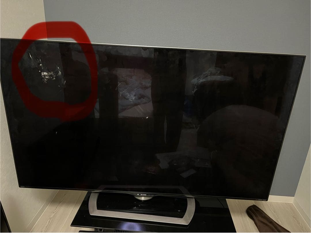 ［ジャンク品］SHARP AQUOS LC-60US40 2016年製 60V型