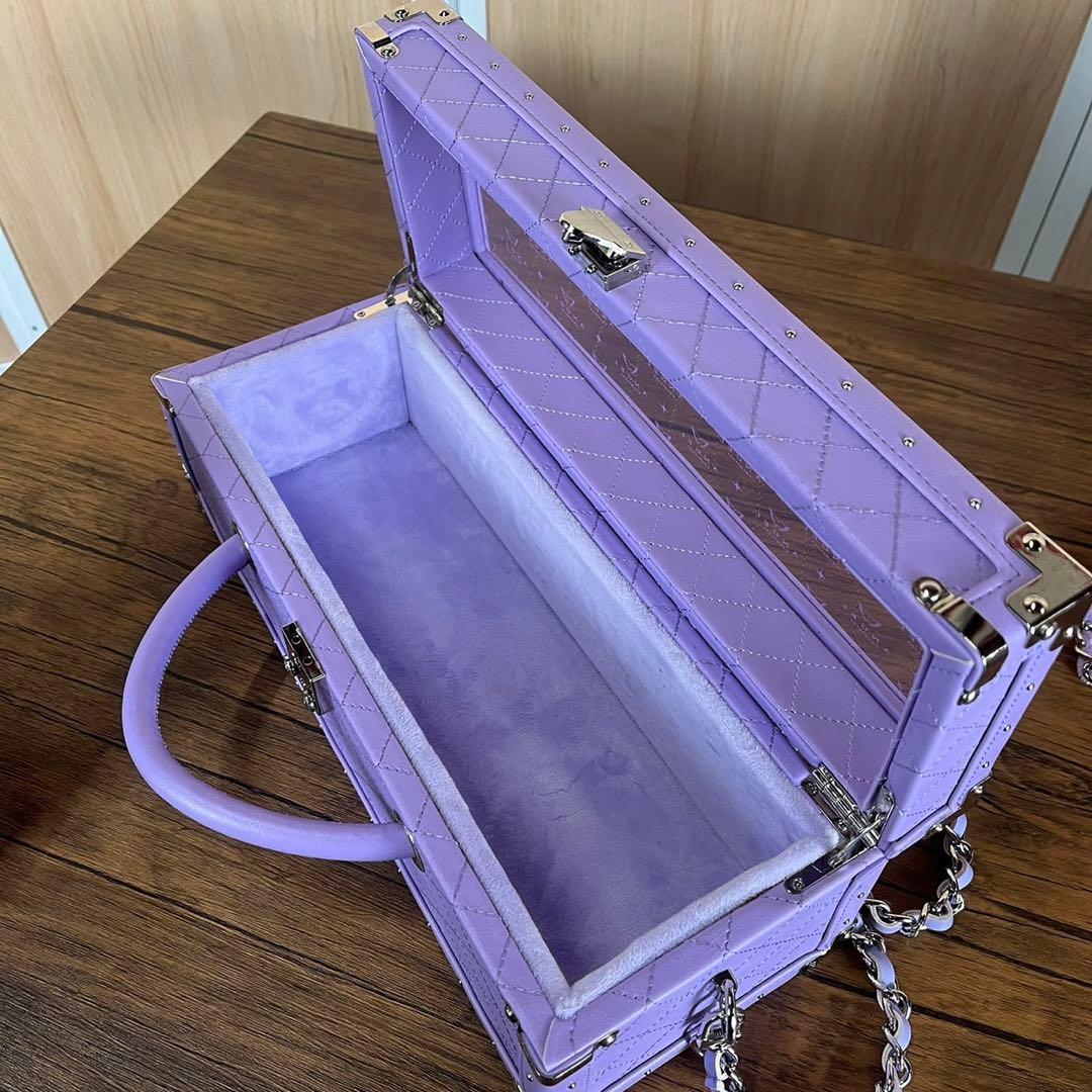 エンジェルシャンパン ハロウィン　ドゥミセックリミテッド 空箱 紫　セット