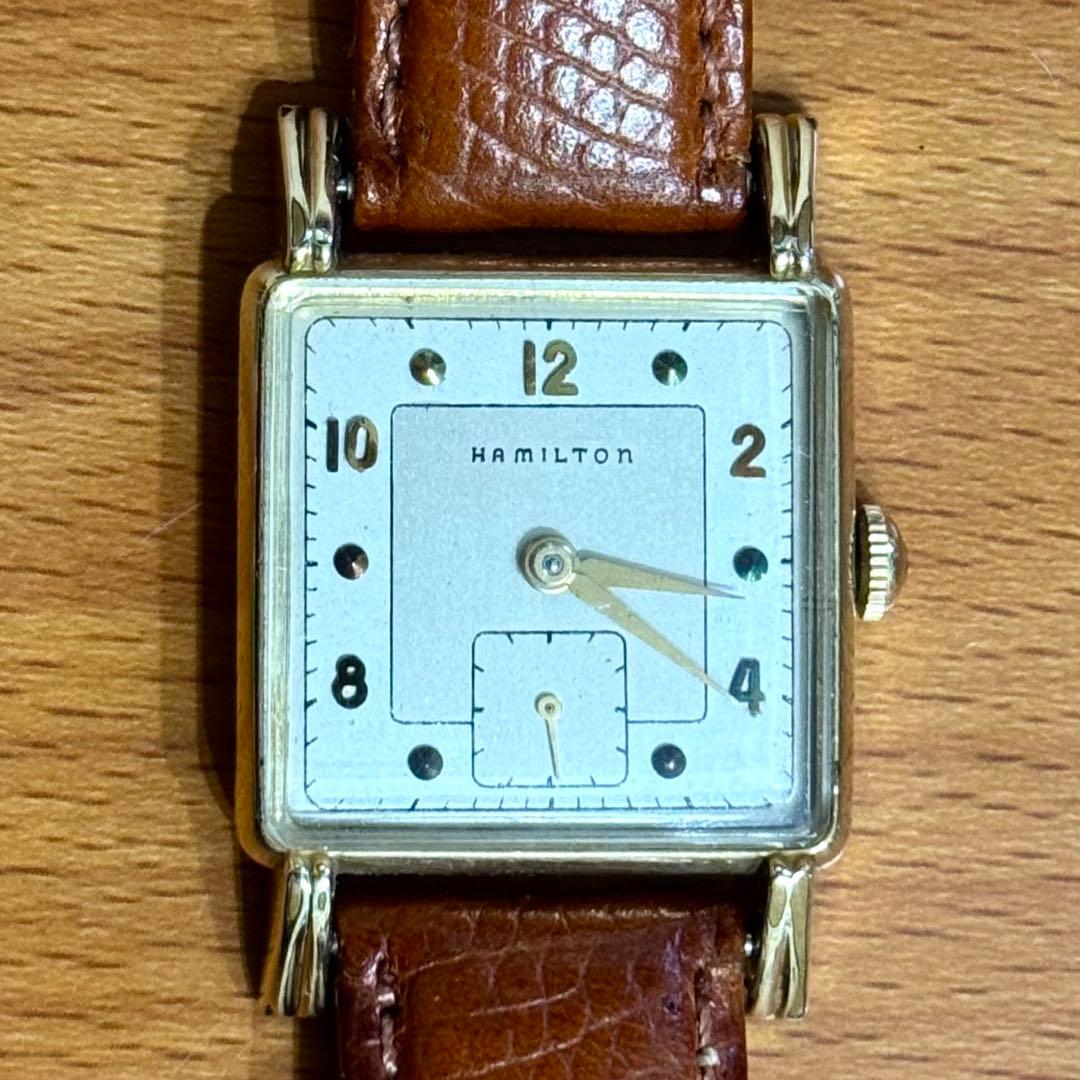 40s Hamilton Eric 747 ハミルトン ヴィンテージ 14k