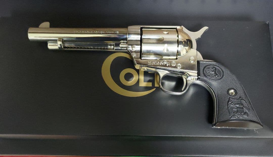 タナカ saa シングルアクションアーミー ペガサス２ ニッケルフィニッシュ