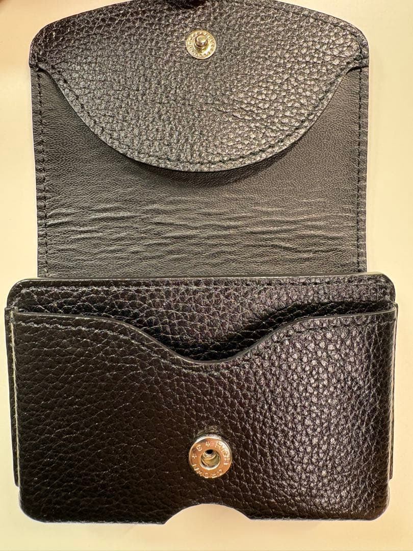 Maison Sbond 三つ折り財布　Amy Black メゾンエスボンド