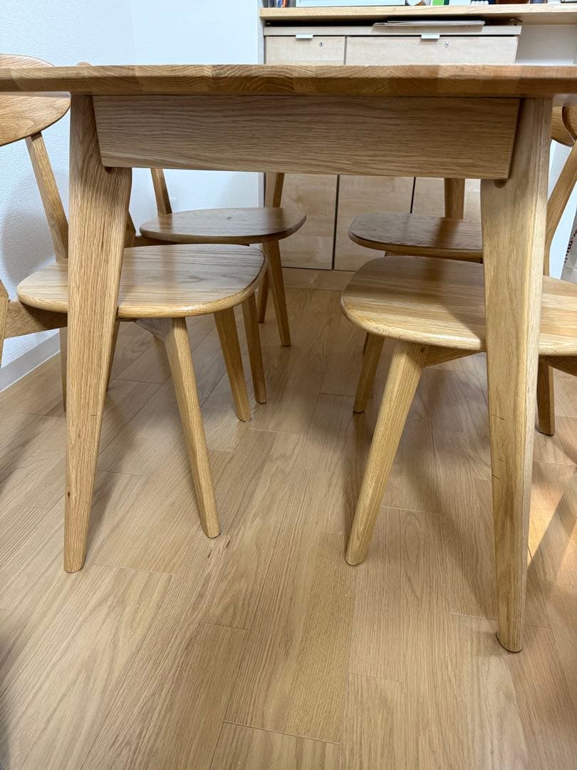 【テーブルのみ】リセノ　ダイニングテーブル　 幅135cm※イスは別売