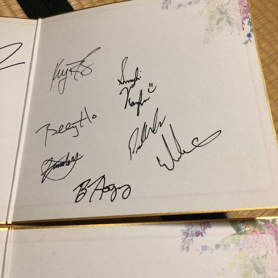 松山英樹などの直筆サイン色紙