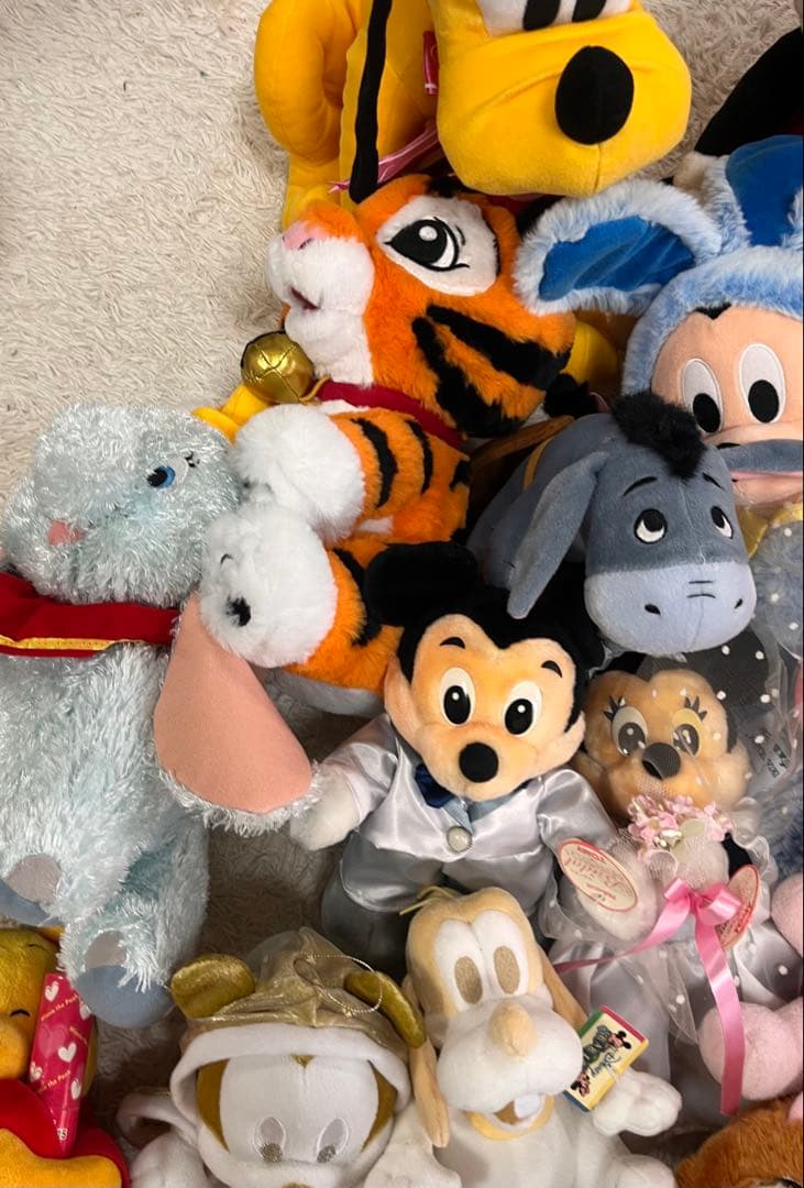 ディズニー ぬいぐるみ マスコット ディズニーランド　ディズニーシー　プライズ