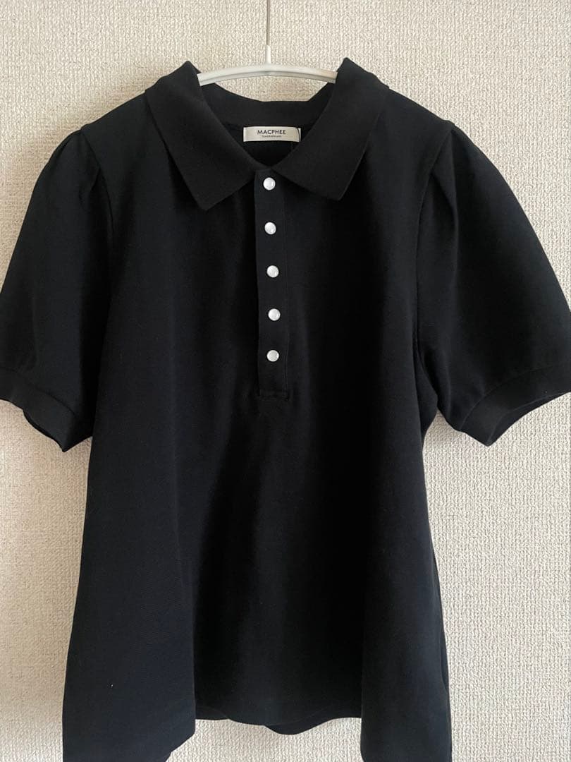 【新品未使用】トゥモローランド　コットンカノコ　ポロプルオーバー