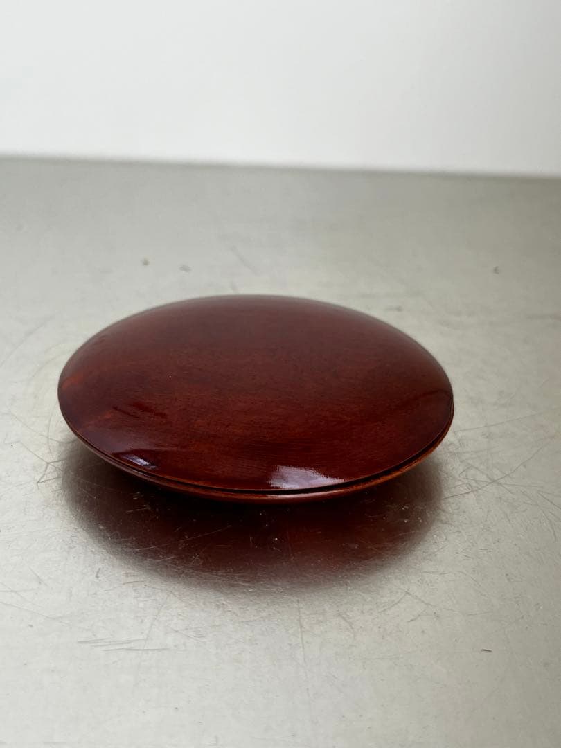 中村宗哲　木製　香合　藤の実　 千家十職　漆　茶道