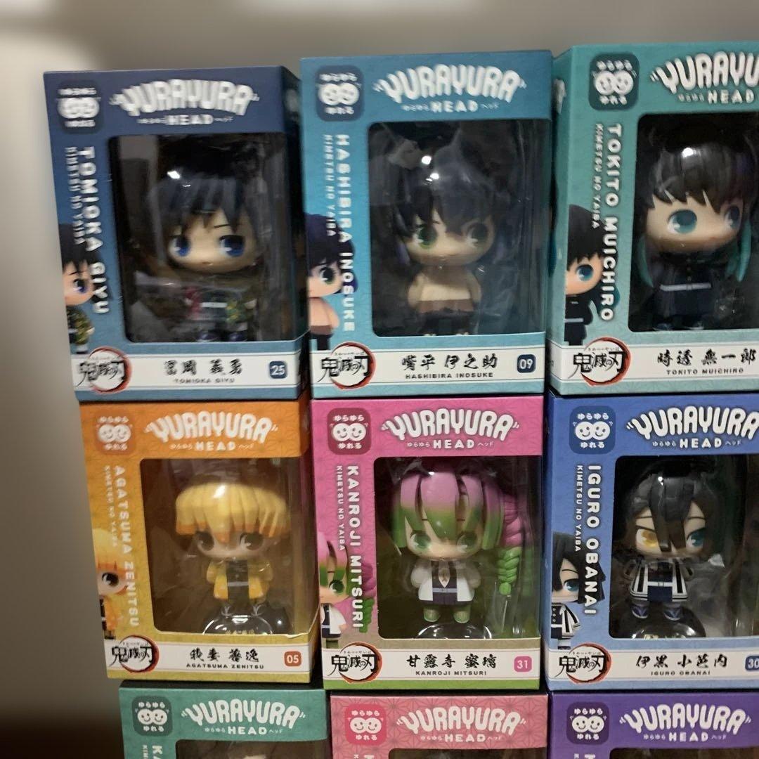 鬼滅の刃　ゆらゆらヘッドフィギュア　12種セット