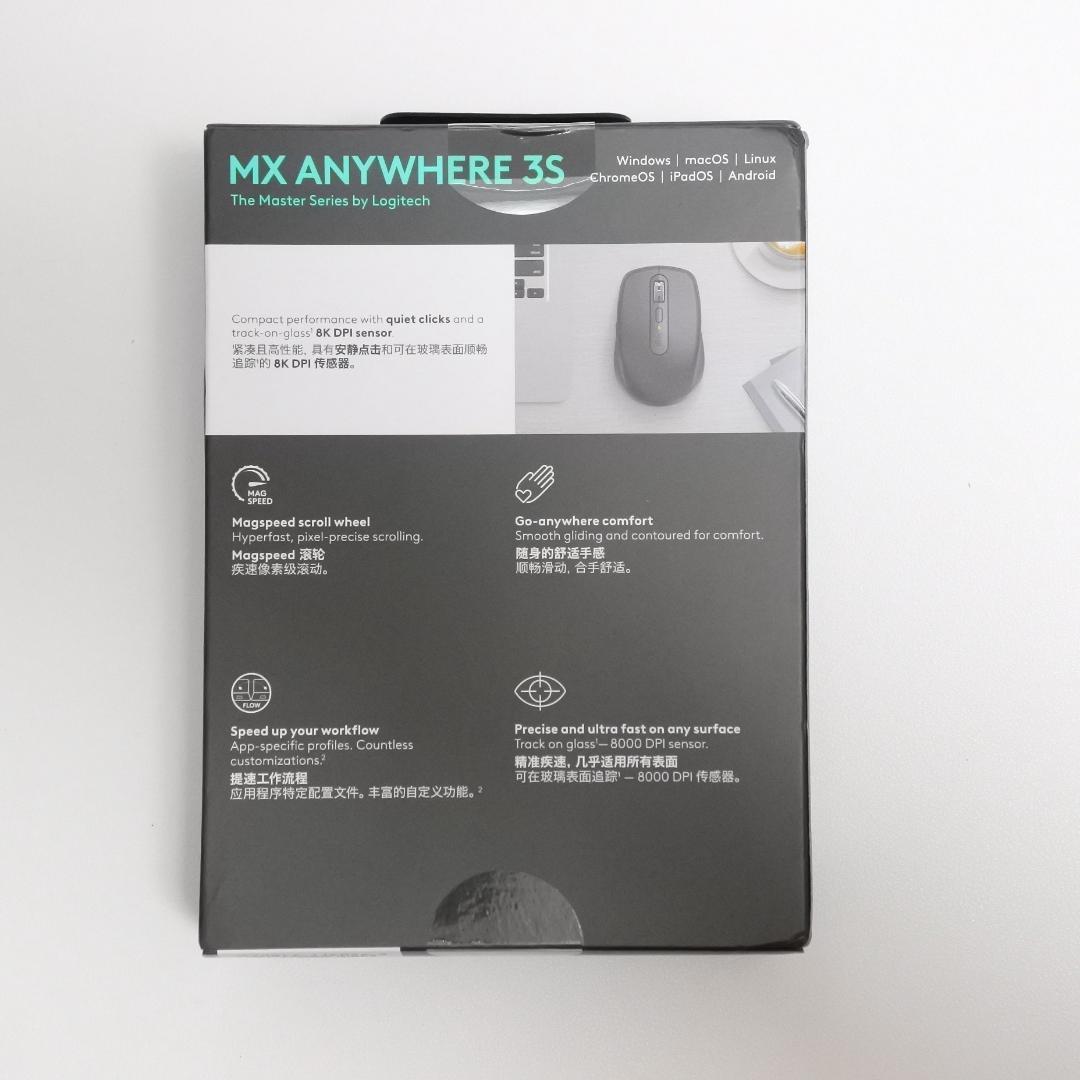 【海外正規品】ロジテック MX Anywhere 3S　ワイヤレスマウス　白