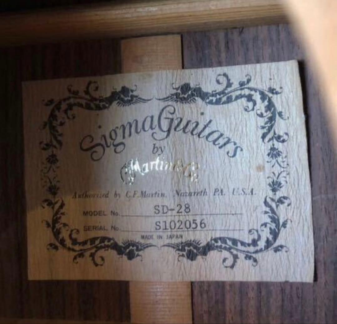 ギター Sigma martin SD-28