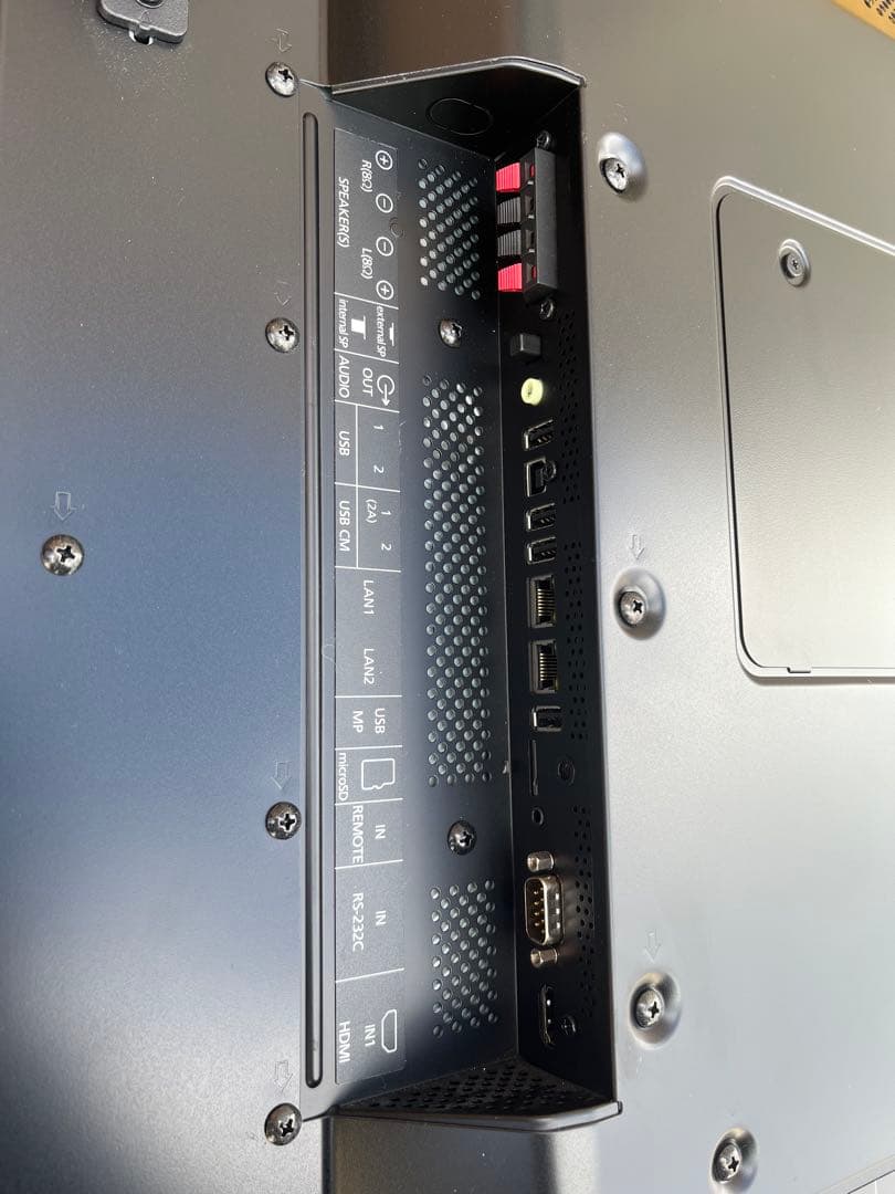 NEC MultiSync　55型パブリックディスプレイ LCD-V554Q