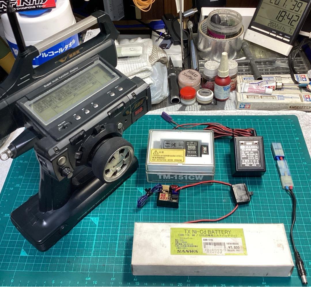 サンワ・プロポ　M8・VⅢ チャンピオンVer（ミニッツ専用モジュール付き）