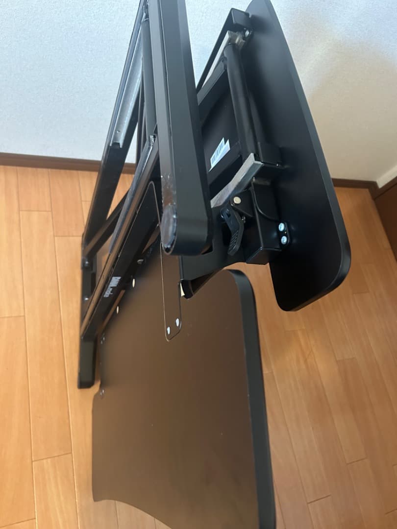 DMM.make 卓上昇降デスク　デュアル　ブラック