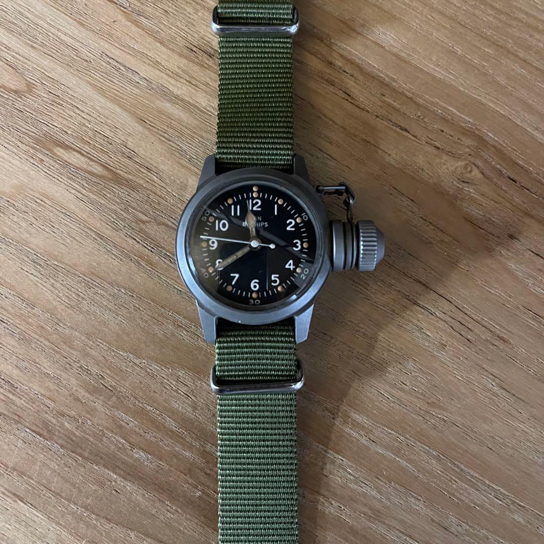 ジャンク品　Hamilton ハミルトン　USN buships 特殊時計