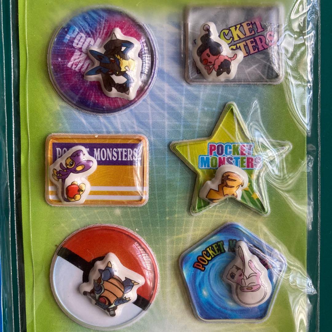 ポケットモンスター ポケモン エアインシール レトロ 当時物 レア