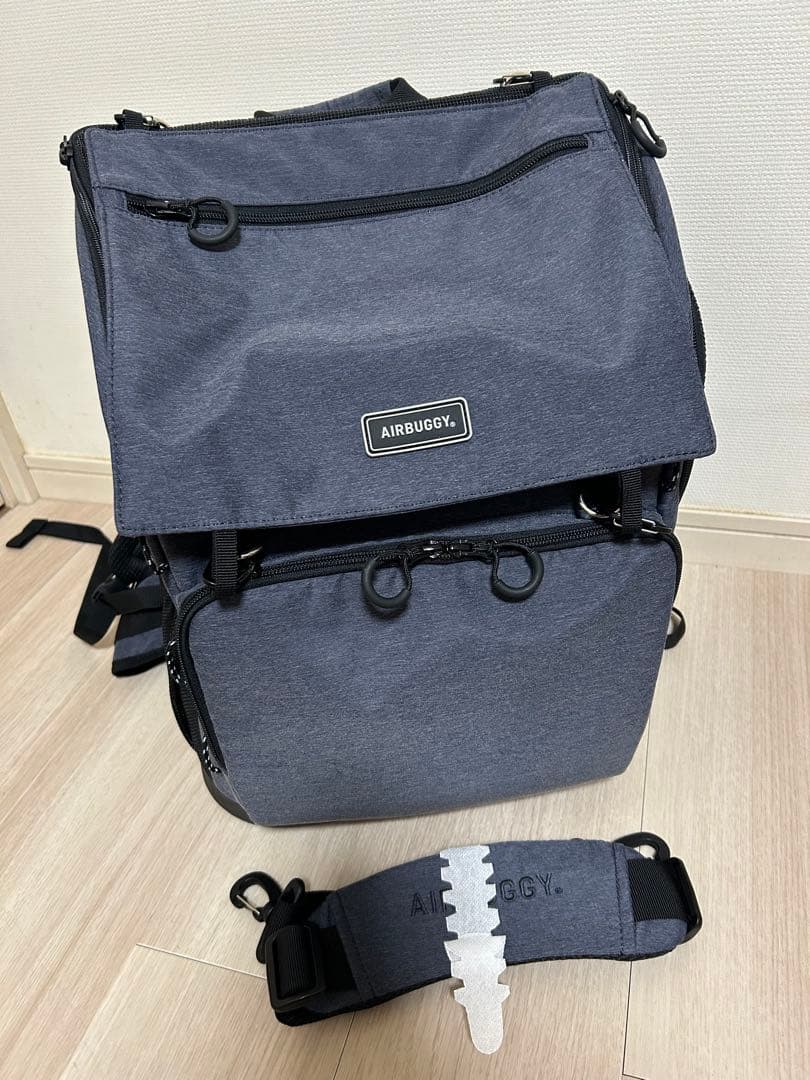 AIRBUGGY 多機能キャリーバッグ グレー