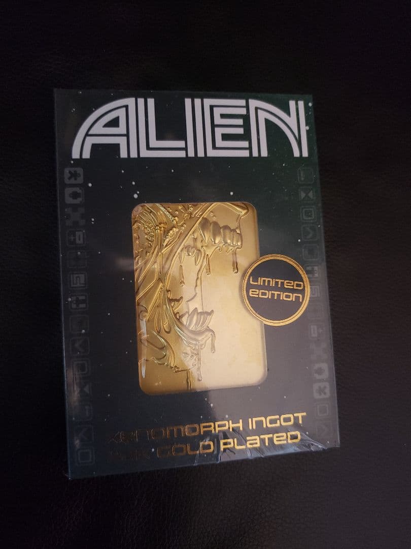 エイリアン 24Kメッキ ゴールドプレート 限定1979 インゴット