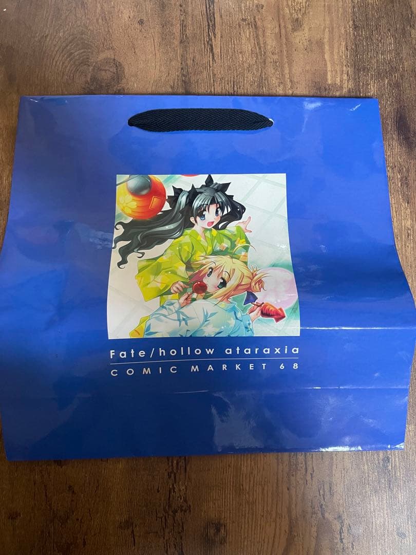 Fate・空の境界・月姫グッズセット Tシャツ・ポストカード・紙バッグ等