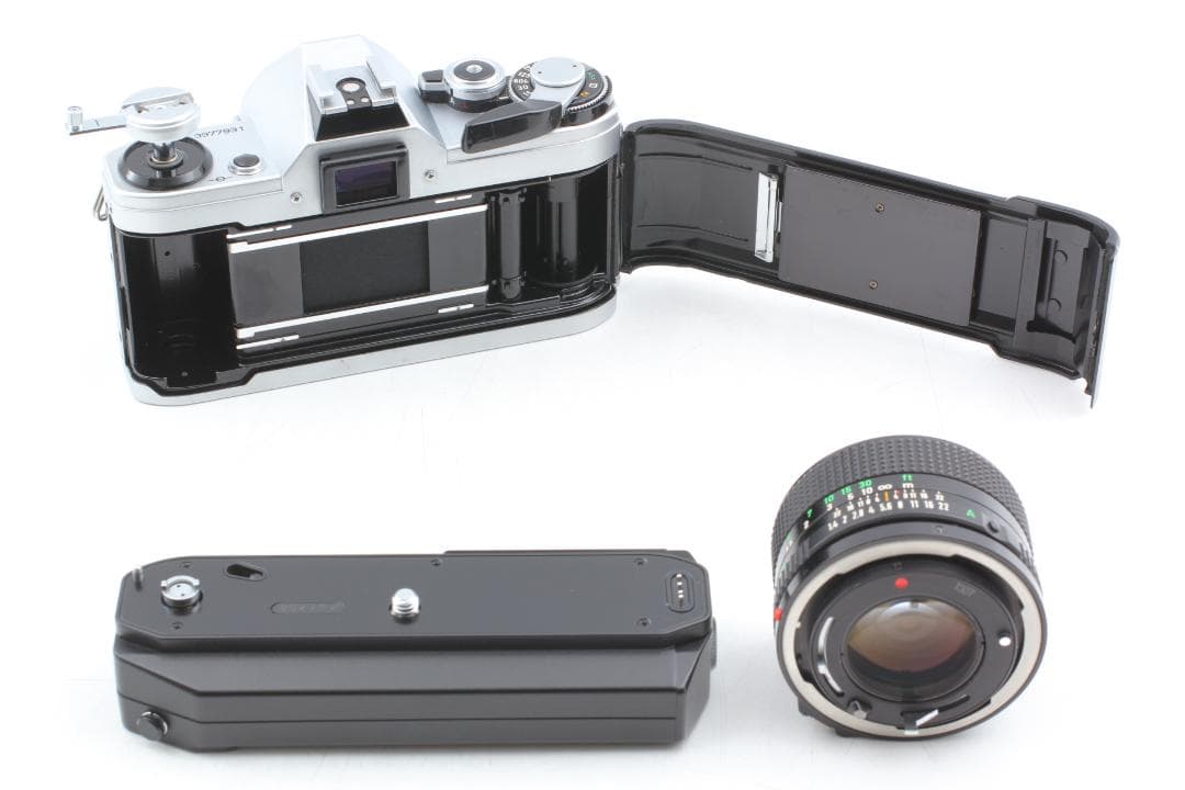 【動作確認済】Canon AE-1 シルバー 50mm f1.4 ワインダー付き