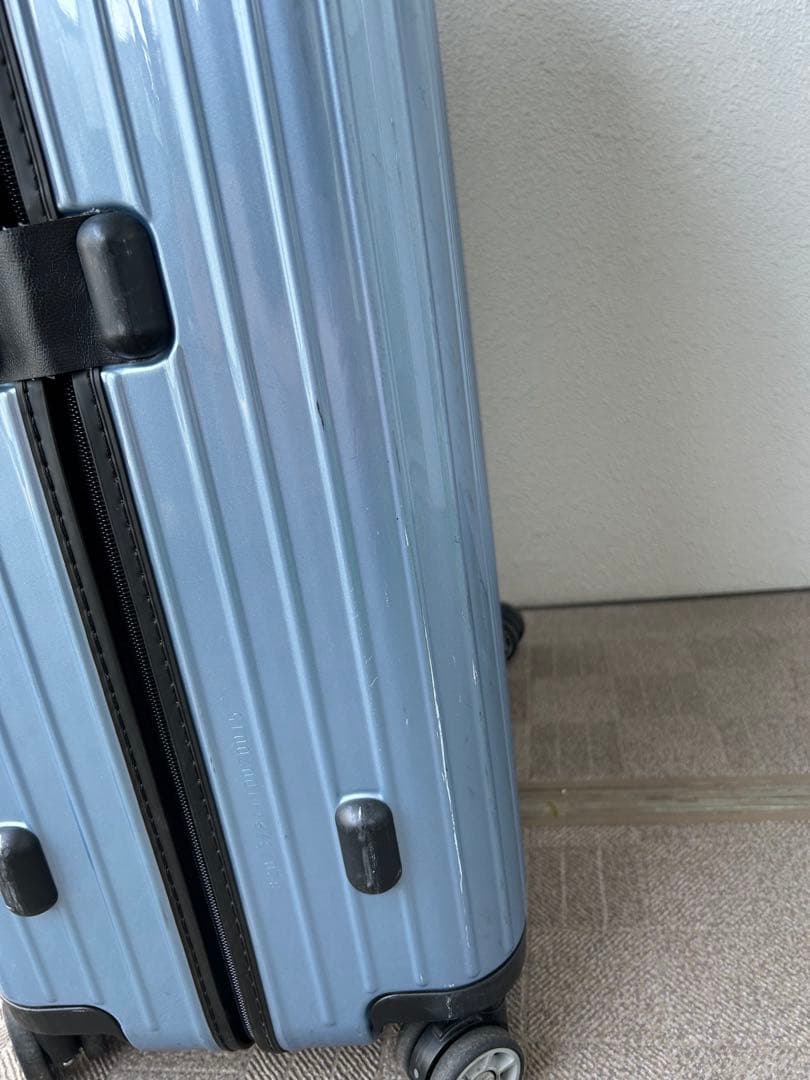 希少カラー リモワ サルサエアー 80L キャリーケース アイスブルー 旅行