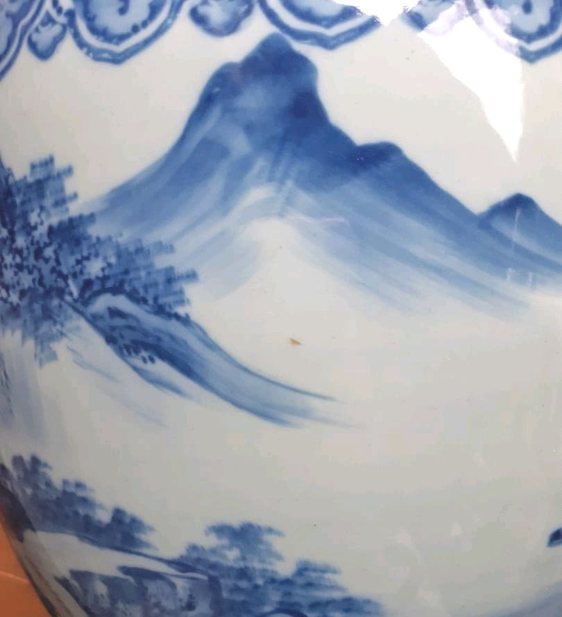 有田焼　火鉢　骨董品　(送料込み)