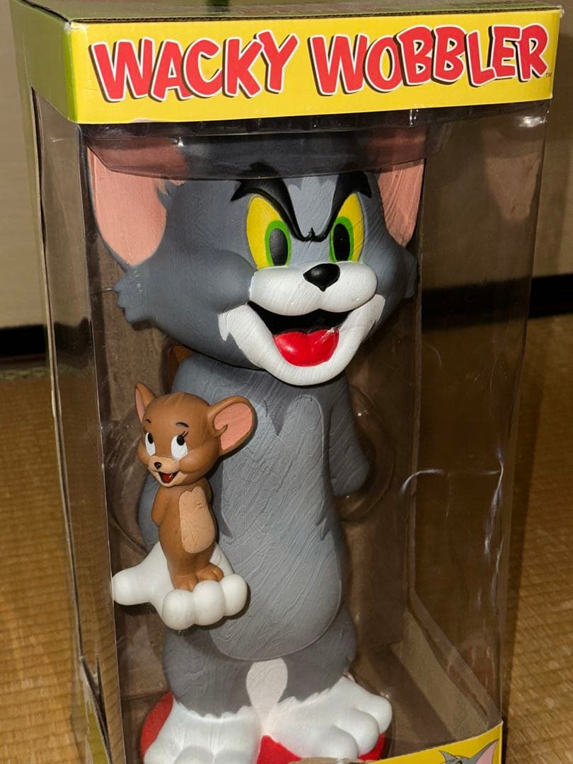 トムとジェリー　ダブルバブルヘッドバンク　TOMandJERRY 貯金箱
