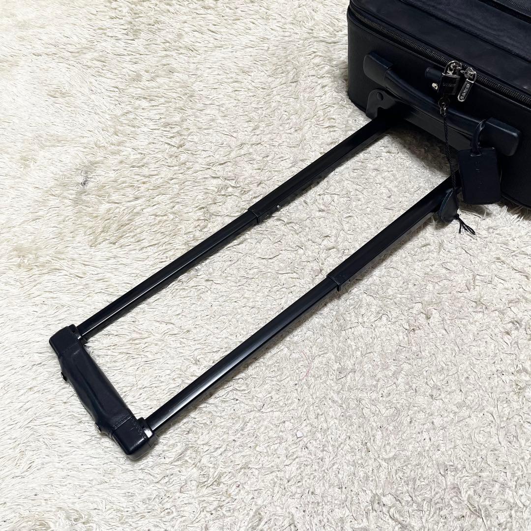 【特大容量】LOEWE キャリーケース　ビジネスバッグ　2way アナグラム　黒