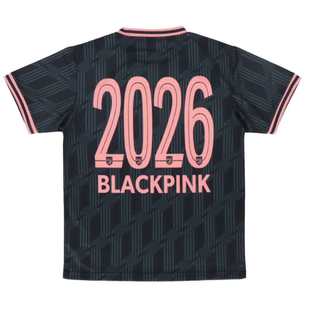 FC東京×BLACKPINK コンフィットTシャツ　ブラック Lサイズ