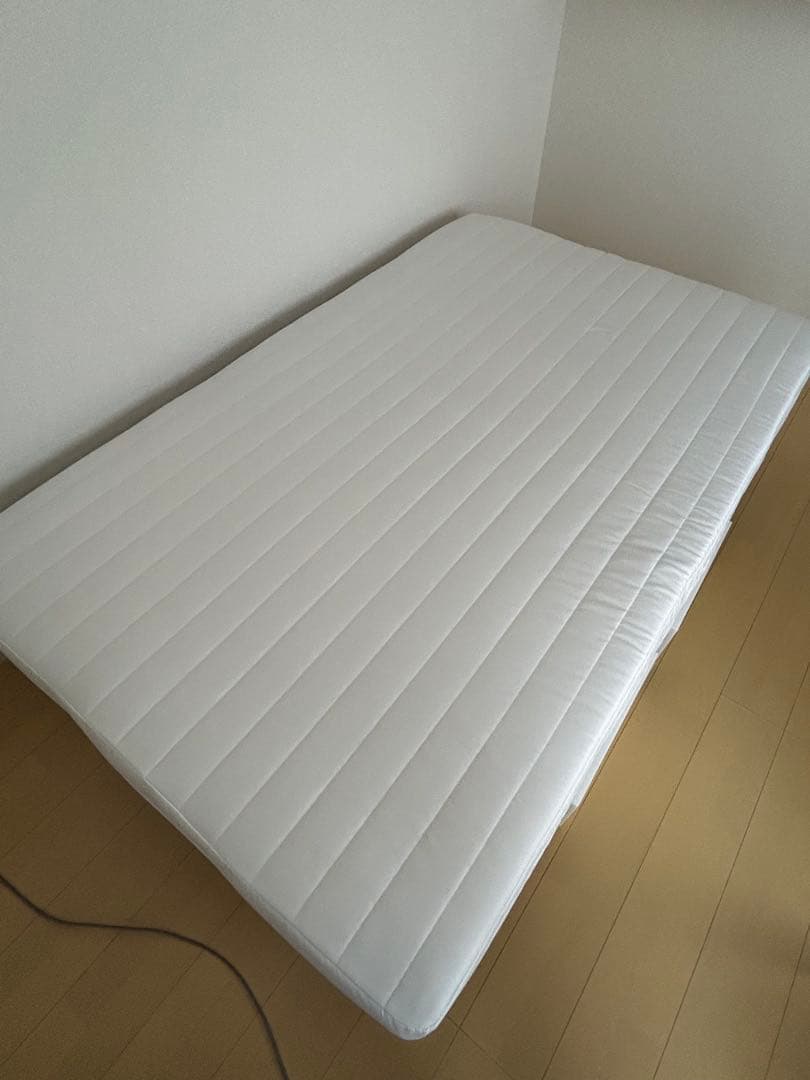 【こんぶ】無印良品　脚付マットレス ポケットコイル　セミダブル