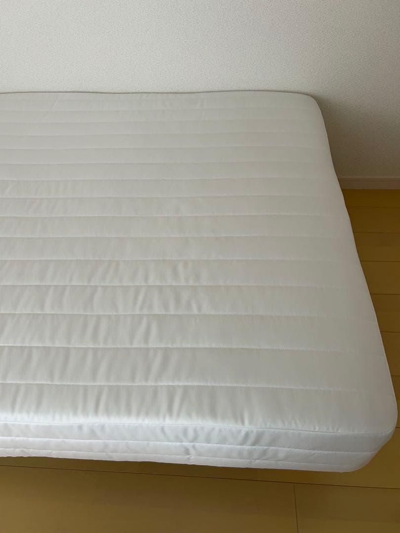 【こんぶ】無印良品　脚付マットレス ポケットコイル　セミダブル