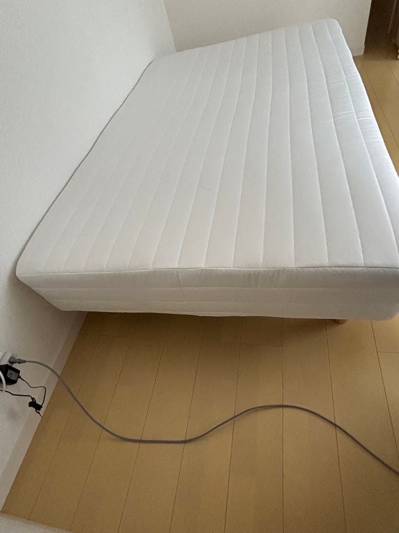 【こんぶ】無印良品　脚付マットレス ポケットコイル　セミダブル