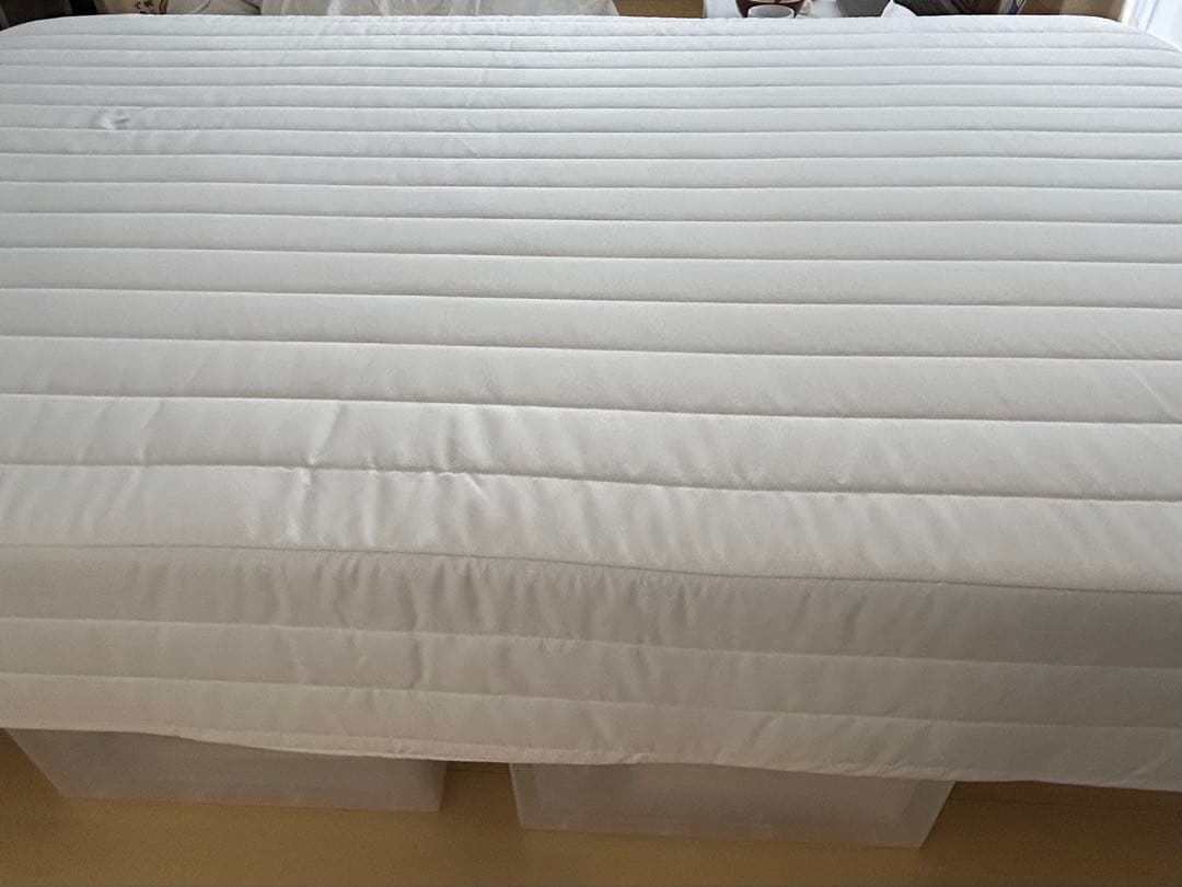 【こんぶ】無印良品　脚付マットレス ポケットコイル　セミダブル