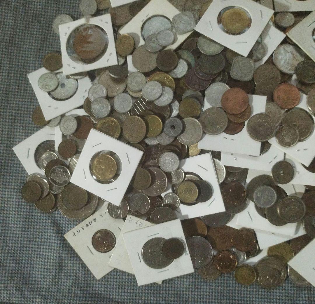 海外貨幣・旧硬貨・旧紙幣　約3.5キロ