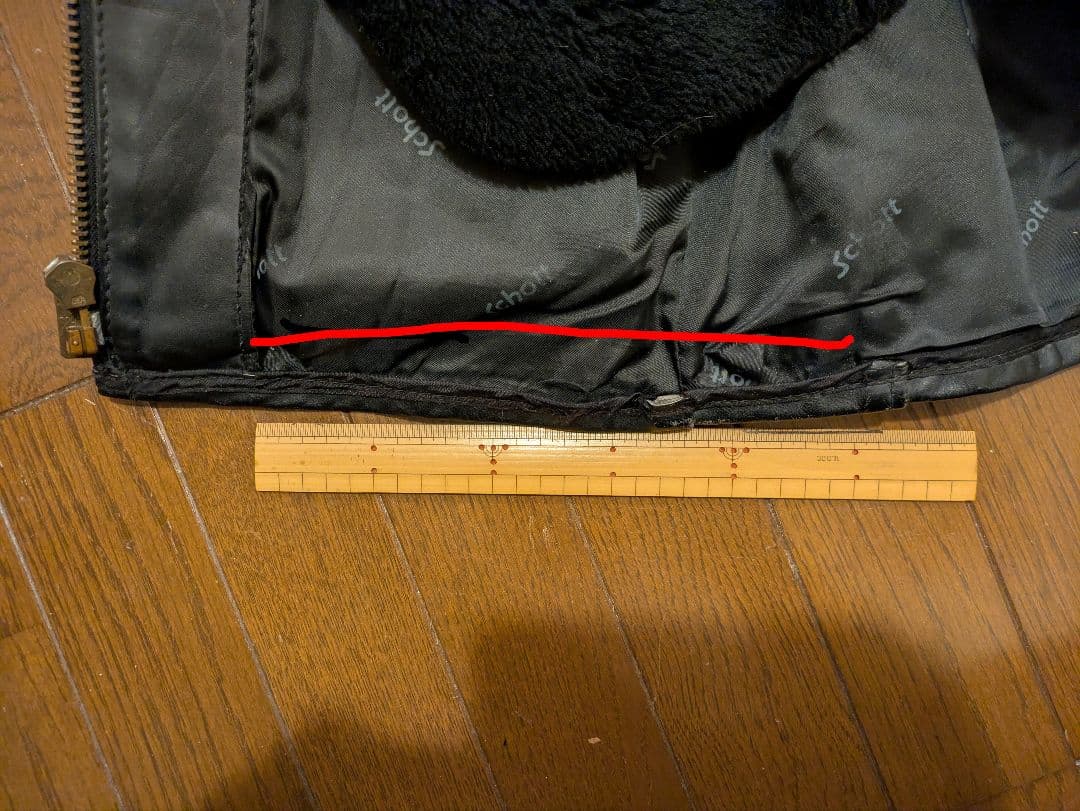 訳ありschott AT101 シングルレザージャケット+インナーボア