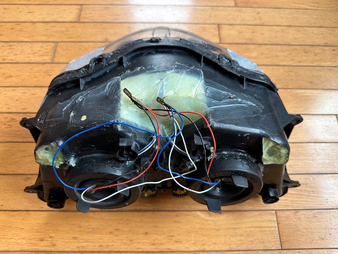 マジェスティ　sg03j ヘッドライト　LED リング　ワンオフ