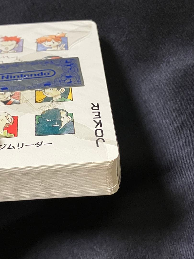 ポケットモンスター 赤 トランプ　中身未開封