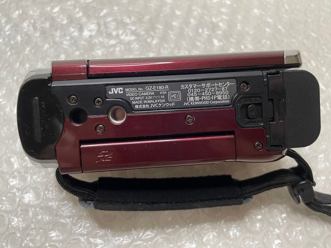 【動作確認済】JVC Everio GZ-E180本体 SD16GB 付属品多数