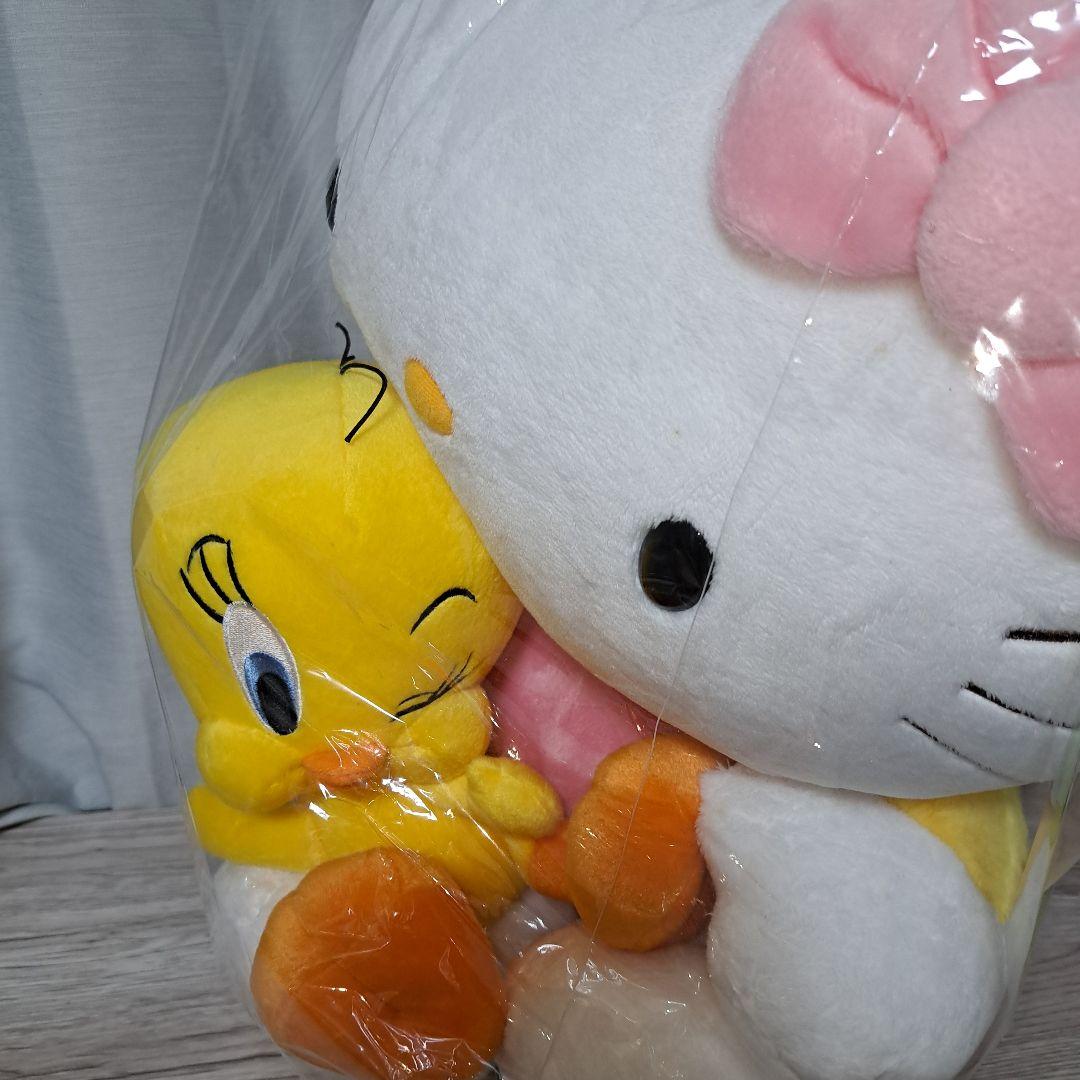 超激レア‼️新品❗ハローキティ&トゥイーティー　ぬいぐるみ2L　セキグチ2003