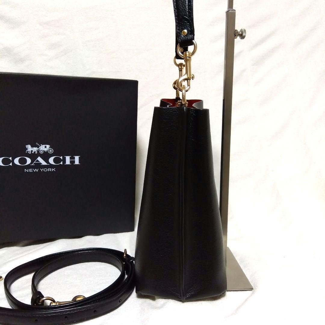 COACH モリー バケット バッグ ショルダーバッグ レザー