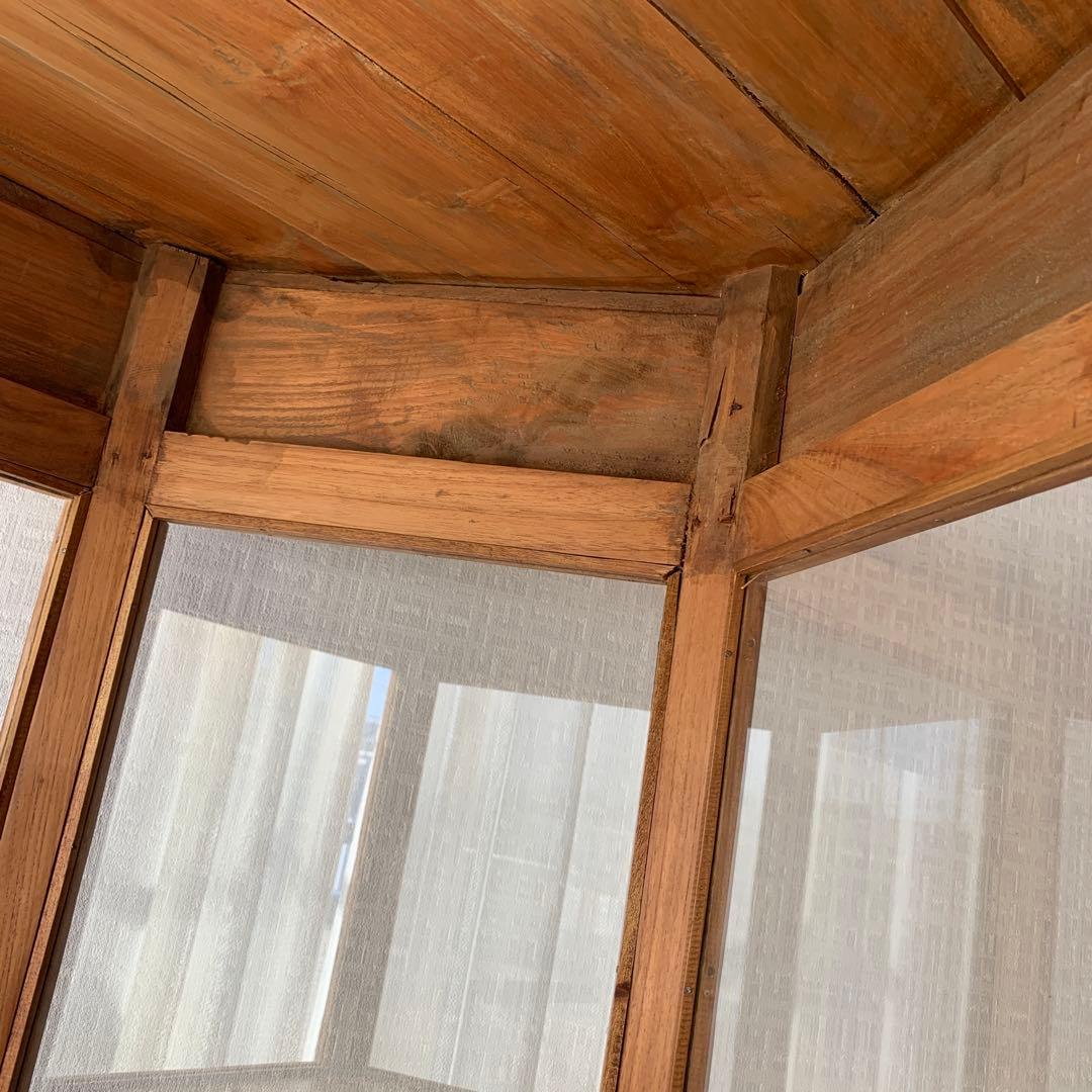 六角　ディスプレイケース　アジアンテイスト