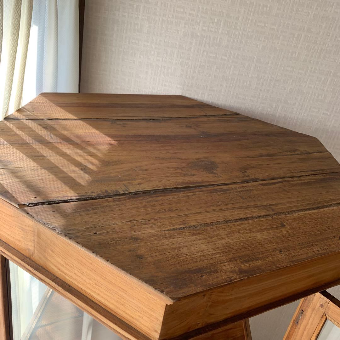 六角　ディスプレイケース　アジアンテイスト