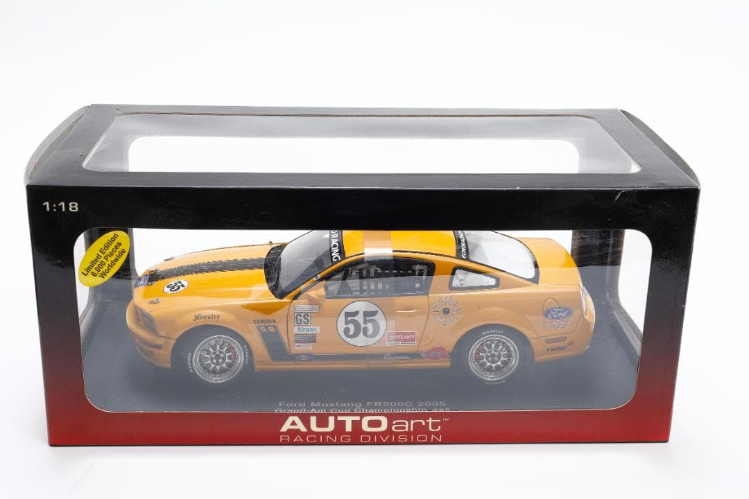 ミニカー 1/18 Ford Mustang FR500C Grand-Am Cup#55