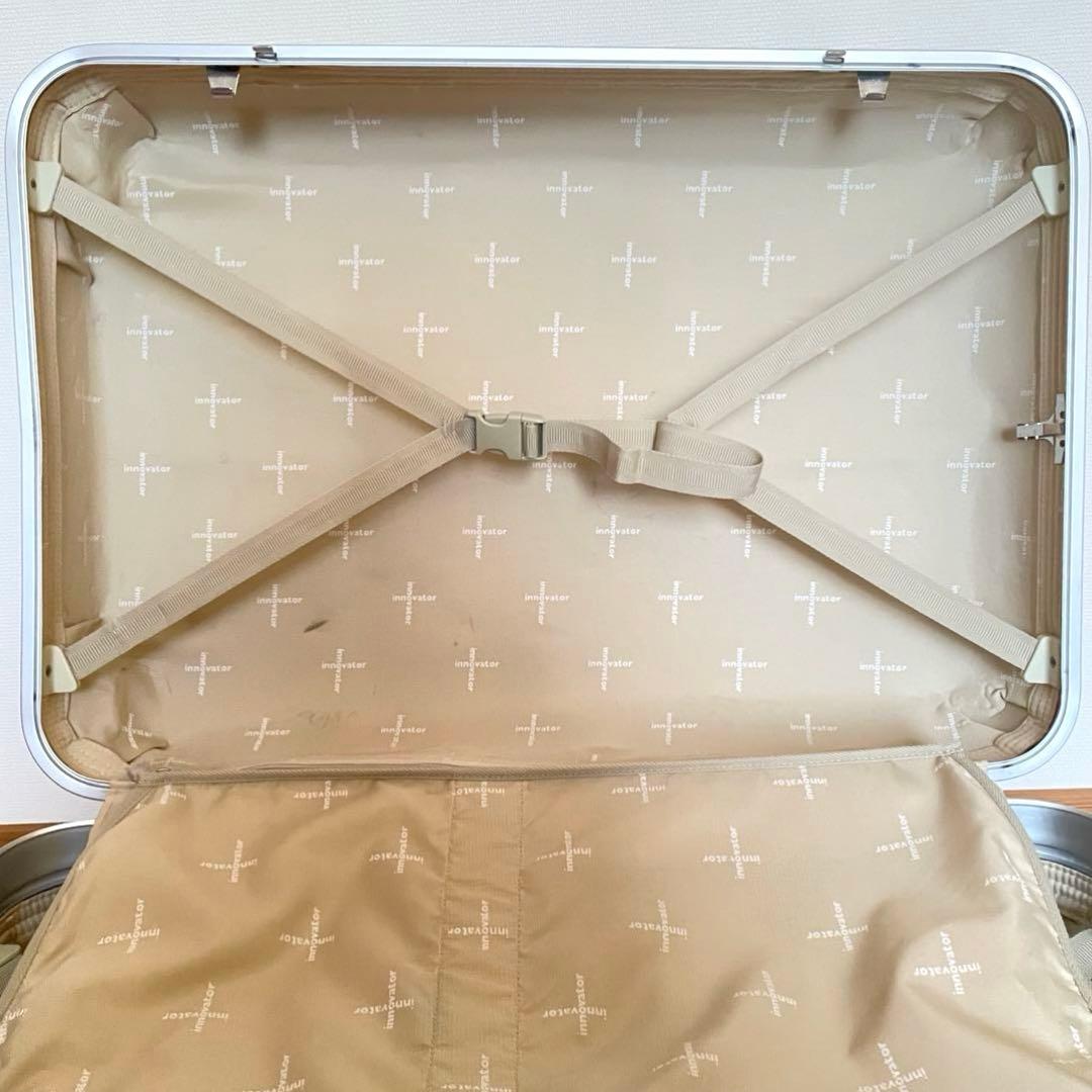 innovator イノベーター 大型スーツケース ゴールド 79×53×30