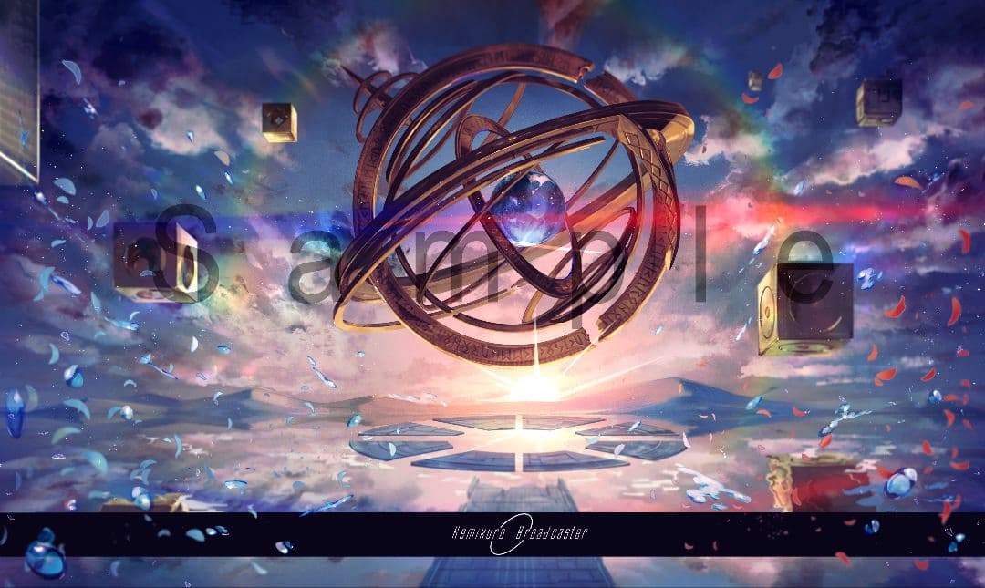 けみくろ放送局 プレイマット