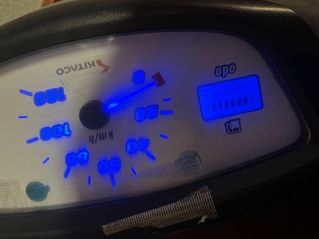 キタコ120キロメーター ZR エボ リモコンジョグ sa16j 5su 廃盤