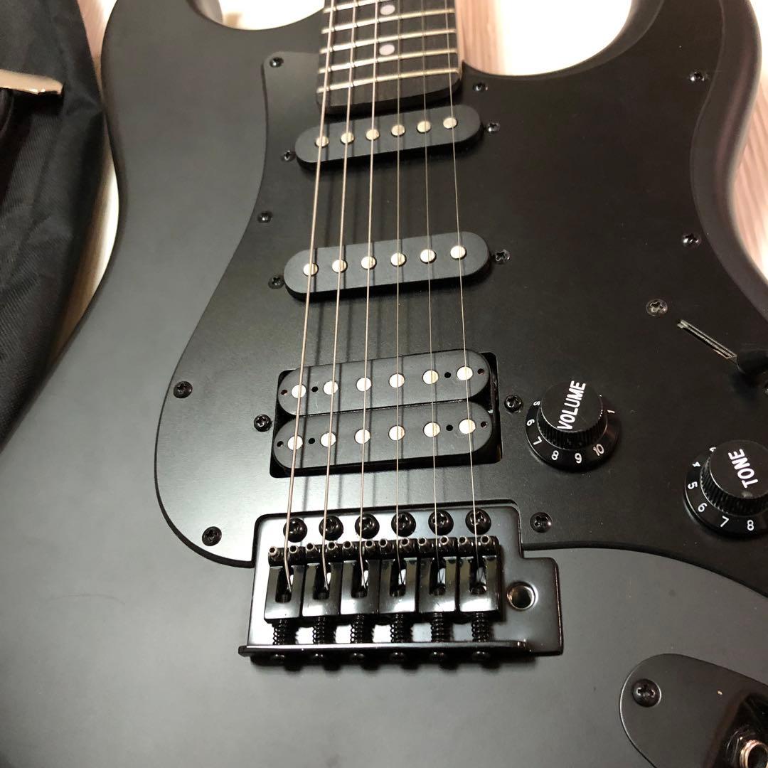 ペ*ん様 selder custom マットブラック　ストラトキャスター