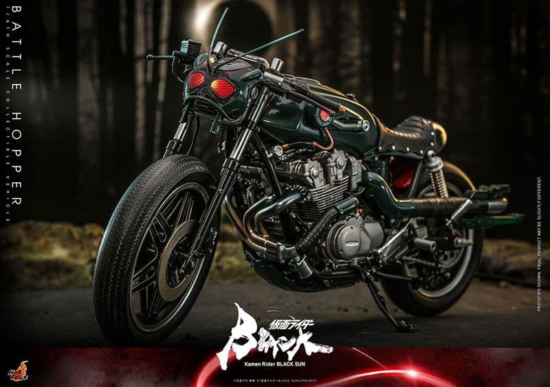 バトルホッパー 　1/6 仮面ライダー　ブラック　ダークグリーン