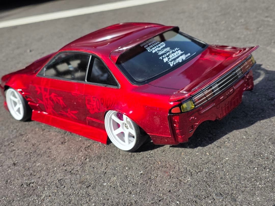 アディクション　S14シルビア　制作済み新品ラジコンホディ