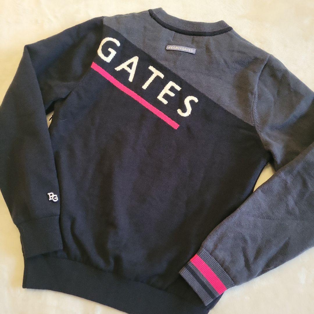 PEARLY GATES あったか裏地付きロゴセーター☆