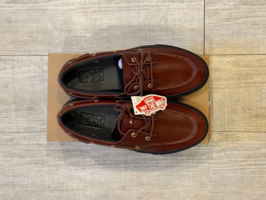 Vans V176CF ブラウン/ブラック 28cm 2アイレット