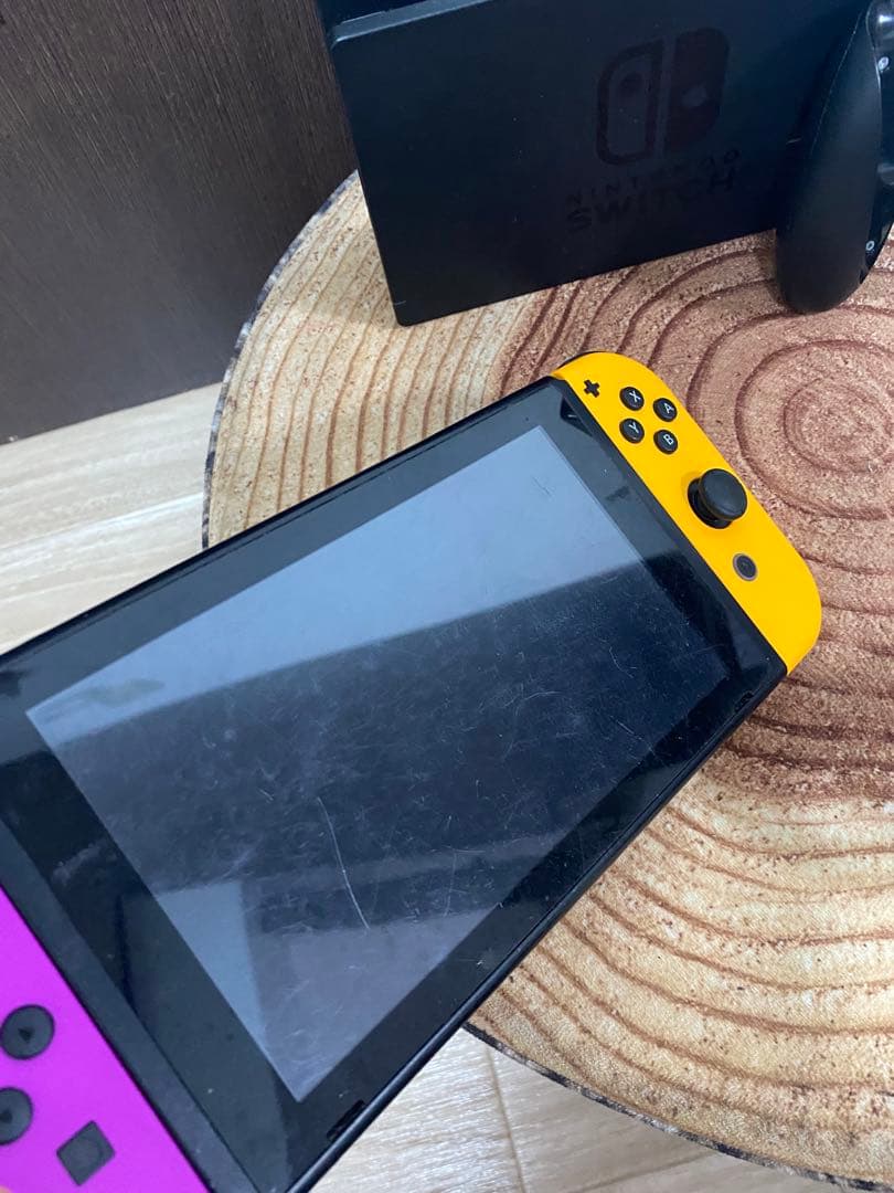 Nintendo Switch ニンテンドースイッチ本体　PPL/YEL箱無し①